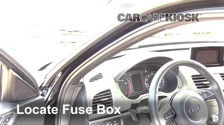 2018 Audi Q3 Quattro Premium 2.0L 4 Cyl. Turbo Fuse (Interior) Replace